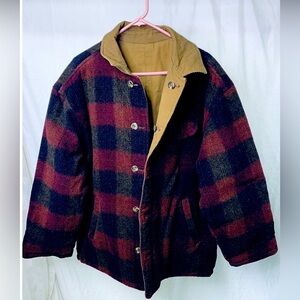 Lands End Reversible Macinaw men’s Hunting Coat